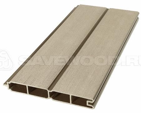 Заборный профиль из ДПК Savewood SW Agger матовый тик купить в Баймаке