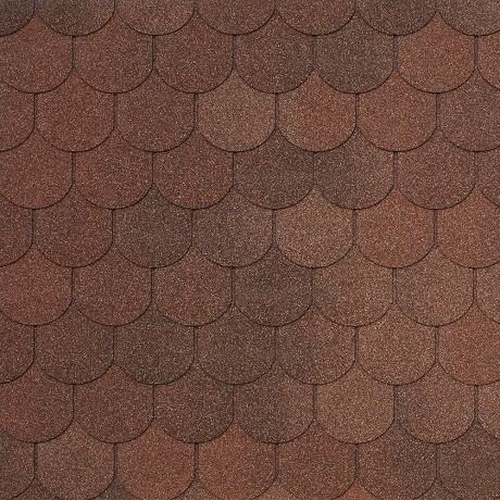 Гибкая черепица Tegola ASSISI terracotta 420 купить в Баймаке