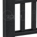 Комплект крышка/юбка для столба SEQUOIA BLACK купить в Баймаке