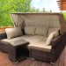 Диван-Трансформер AFINA плетеный из иск. ротанга AFM-320B Brown купить в Баймаке