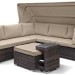 Диван-Трансформер AFINA плетеный из иск. ротанга AFM-320B Brown купить в Баймаке