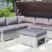 Диван-Трансформер AFINA плетеный из иск. ротанга AFM-320G Grey купить в Баймаке