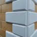 Угол Наружный к Фасадным Термопанелям Доломит Дагестанский Камень 400 мм Белый купить в Баймаке