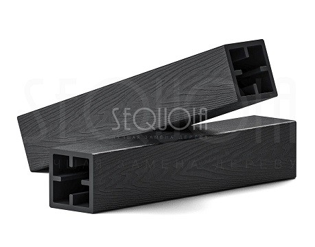Столб SEQUOIA Evolution 3D WOOD BLACK купить в Баймаке