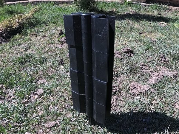 Угловой элемент поворотный, пластиковый от 60° до 300° для доски 300х30 мм из ДПК чёрный Holzhof купить в Баймаке