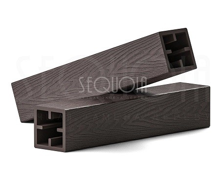 Столб SEQUOIA Evolution 3D WOOD BROWN купить в Баймаке
