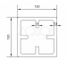 Столб SEQUOIA Evolution 3D WOOD GRAY купить в Баймаке