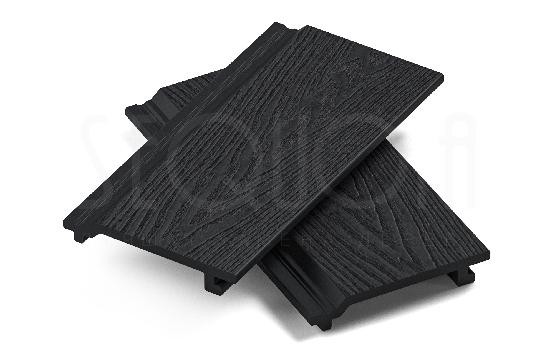 Доска фасадная ДПК 3D SEQUOIA Evolution WOOD BLACK купить в Баймаке