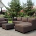 Комплект мебели AFINA плетеной из иск. ротанга YR821A Brown/Beige купить в Баймаке