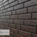 Фасадная панель Ю-Пласт Стоун Хаус Кирпич Коричневый купить в Баймаке