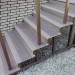 Ступень ДПК Outdoor Havana/Вельвет полнотелая серая  микс купить в Баймаке