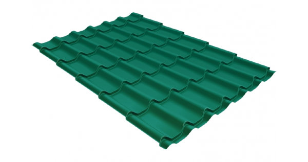 Металлочерепица классик 0,5 Satin RAL 5021 купить в Баймаке