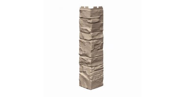 Угол наружный VOX Solid Stone Lazio камень светлая глина купить в Баймаке