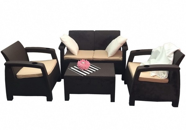 Комплект Yalta Terrace Set венге купить в Баймаке