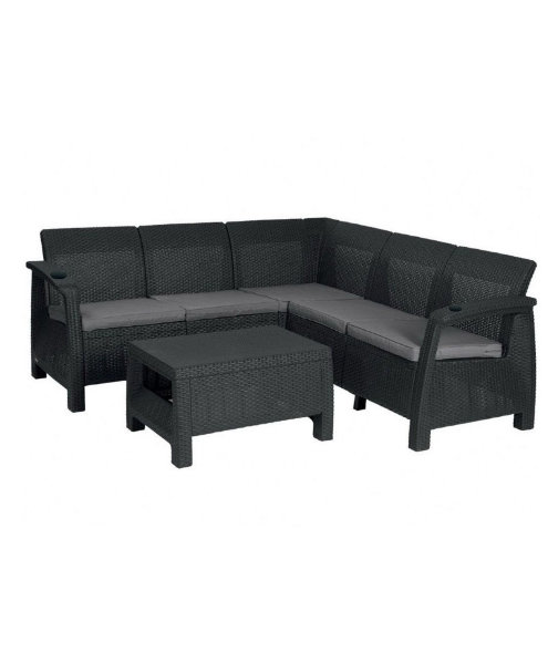Угловой диван  Yalta Corner Set (столик в комплект не входит) купить в Баймаке