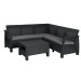 Угловой диван  Yalta Corner Set (столик в комплект не входит) купить в Баймаке