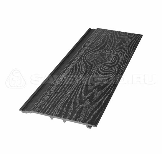Сайдинг из дпк savewood sw-cedrus тангенциальный распил черный купить в Баймаке