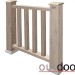 Ограждение из ДПК Outdoor Классик 3D STORM серый микс купить в Баймаке