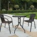 Комплект плетеной мебели AFINA из иск. ротанга Асоль-LR02 LRC-02/LRT-02-D60 Dark Brown купить в Баймаке