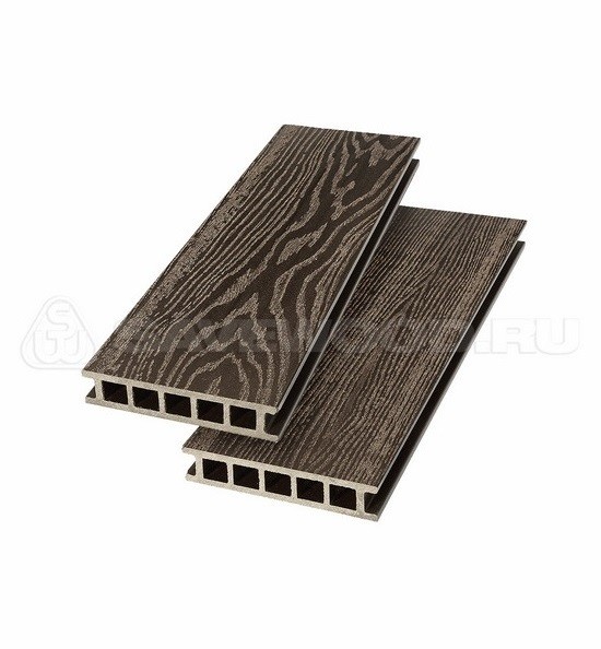 Террасная доска из ДПК SW-Fagus «SaveWood» темно-коричневый купить в Баймаке