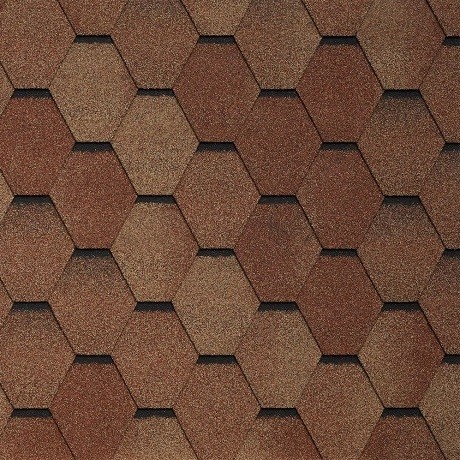 Гибкая черепица Tegola VENETO terracotta 206 купить в Баймаке