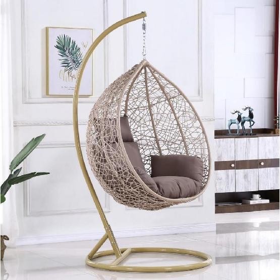 Кресло Подвесное из искусственного ротанга AFM-169A-LB Beige купить в Баймаке