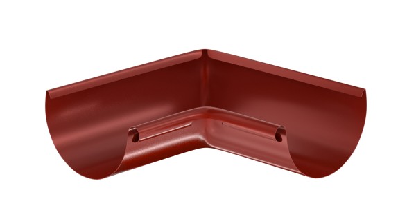 Водосток Aquasistem, система 150x100 - Угол желоба, внутренний 90° RR 29 Бургундский купить в Баймаке