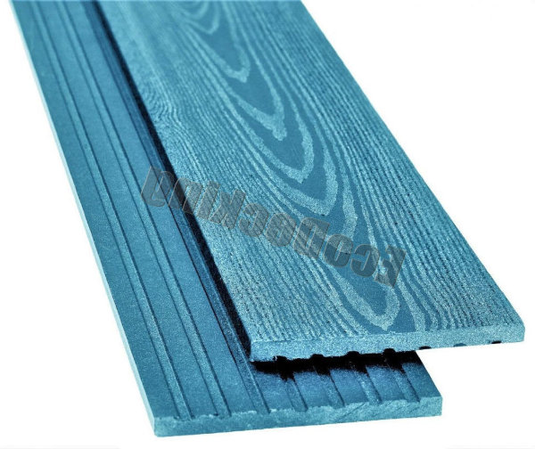 Заборная доска   из ДПК ECODECKING Лазурь купить в Баймаке