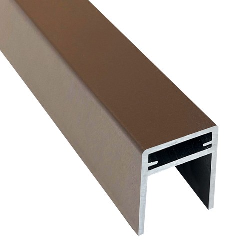 П-профиль Алюминиевый EasyDecking 35x25 Венге купить в Баймаке