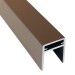 П-профиль Алюминиевый EasyDecking 35x25 Венге купить в Баймаке