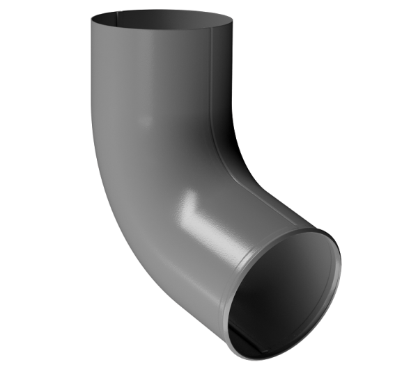 Отвод трубы D90 Döcke STAL PREMIUM Графит, (RAL 7024) купить в Баймаке