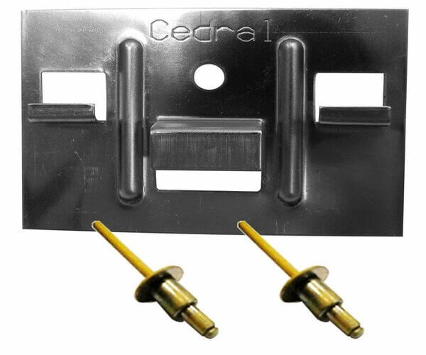 КЛЯММЕР + ЗАКЛЁПКА ДЛЯ CEDRAL CLICK 250 ШТ купить в Баймаке