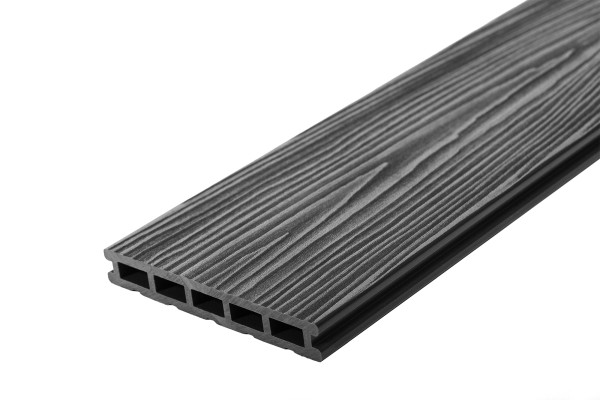 Террасная доска из ДПК RusDecking Unodeck Mogano - Графит купить в Баймаке
