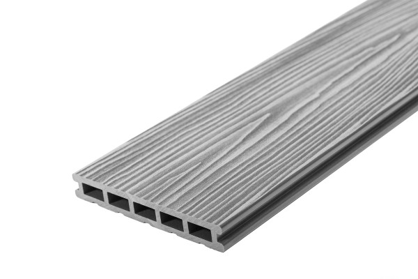 Террасная доска из ДПК RusDecking Unodeck Mogano - Серый купить в Баймаке