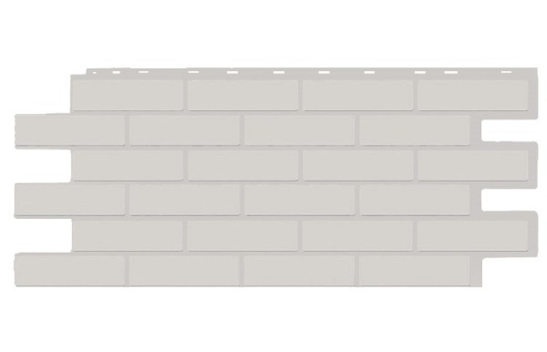 Фасадная панель T-Siding Кирпич Модерн Эко Уайт купить в Баймаке