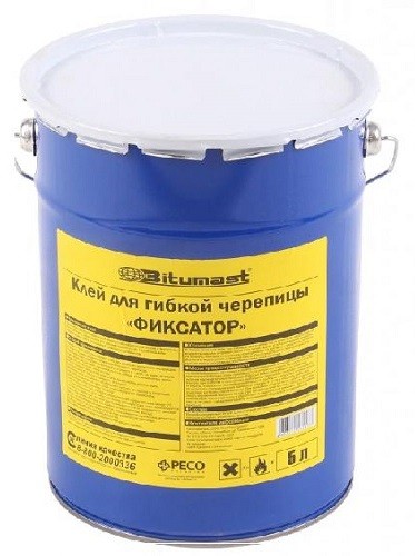 Клей для гибкой черепицы BITUMAST 5 л купить в Баймаке